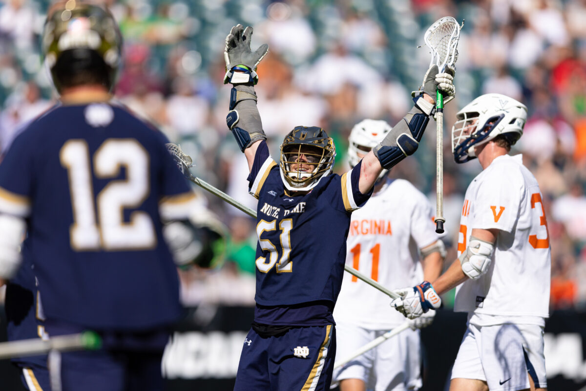 Three Notre Dame lacrosse players make Lacrosse Network’s Dream Team