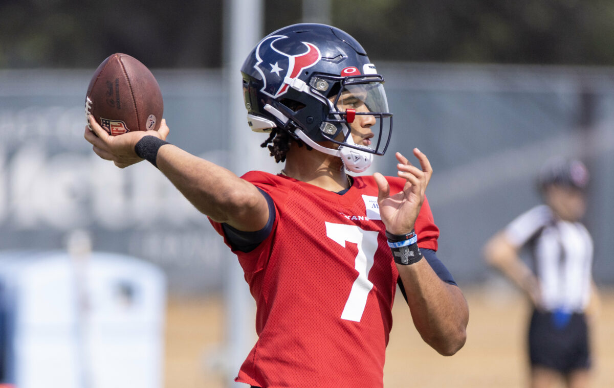 Texans QB C.J. Stroud raves about new Commanders hire Dylan Thompson