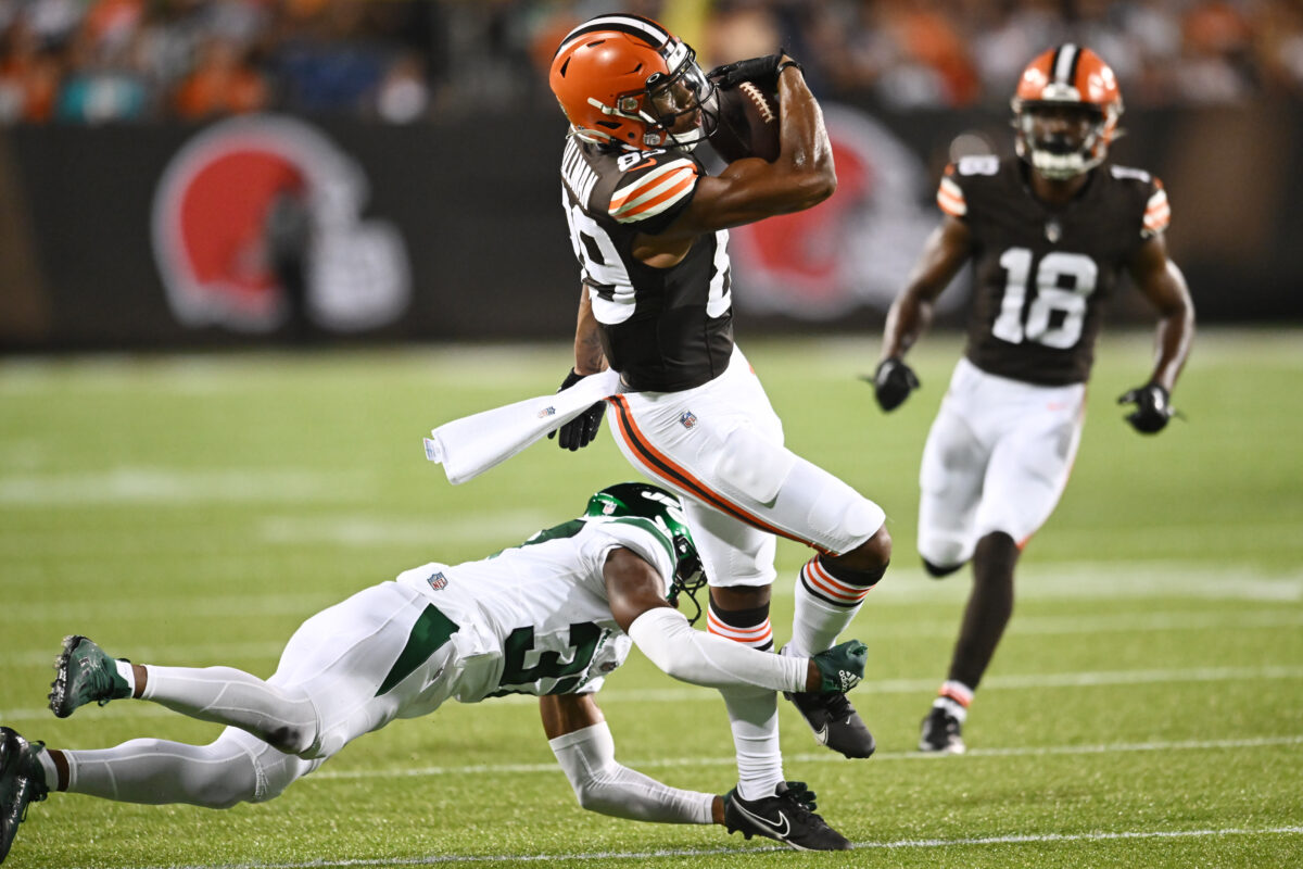 Browns Kevin Stefanski praises off-season improvement of WR Cedric Tillman