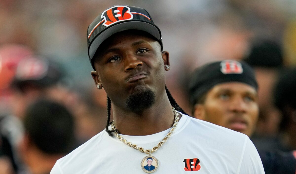 The Bengals revealed Tee Higgins’ franchise tag by seemingly pretending they didn’t tag him