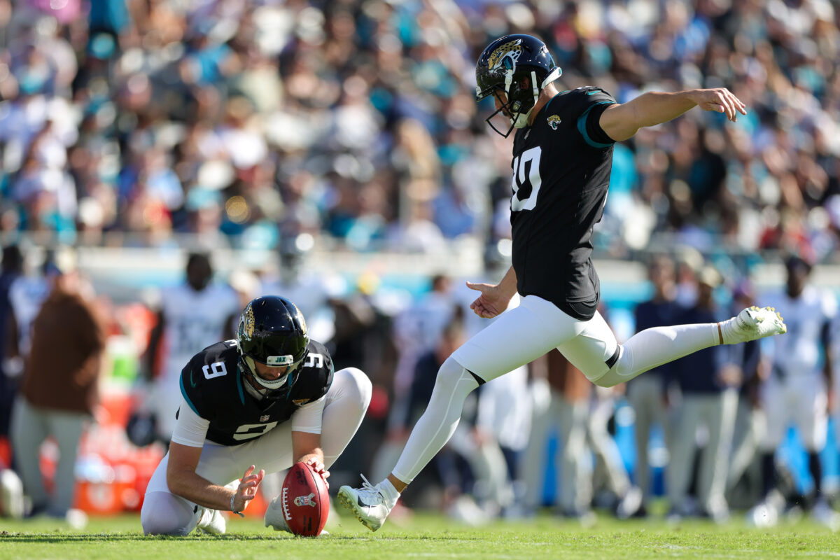 Washington releases embattled former Jacksonville kicker Brandon McManus