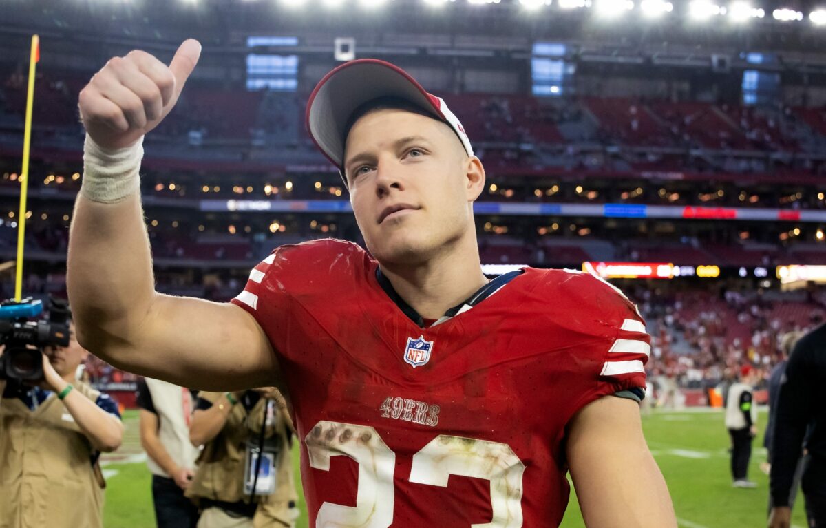 Christian McCaffrey said he’s not worried about the Madden injury curse after making game cover