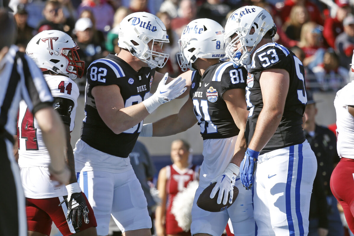 Duke’s offensive line of the future took shape on Sunday