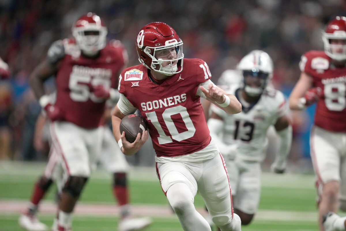 Where does Oklahoma’s offense rank in EA Sports College Football 25?