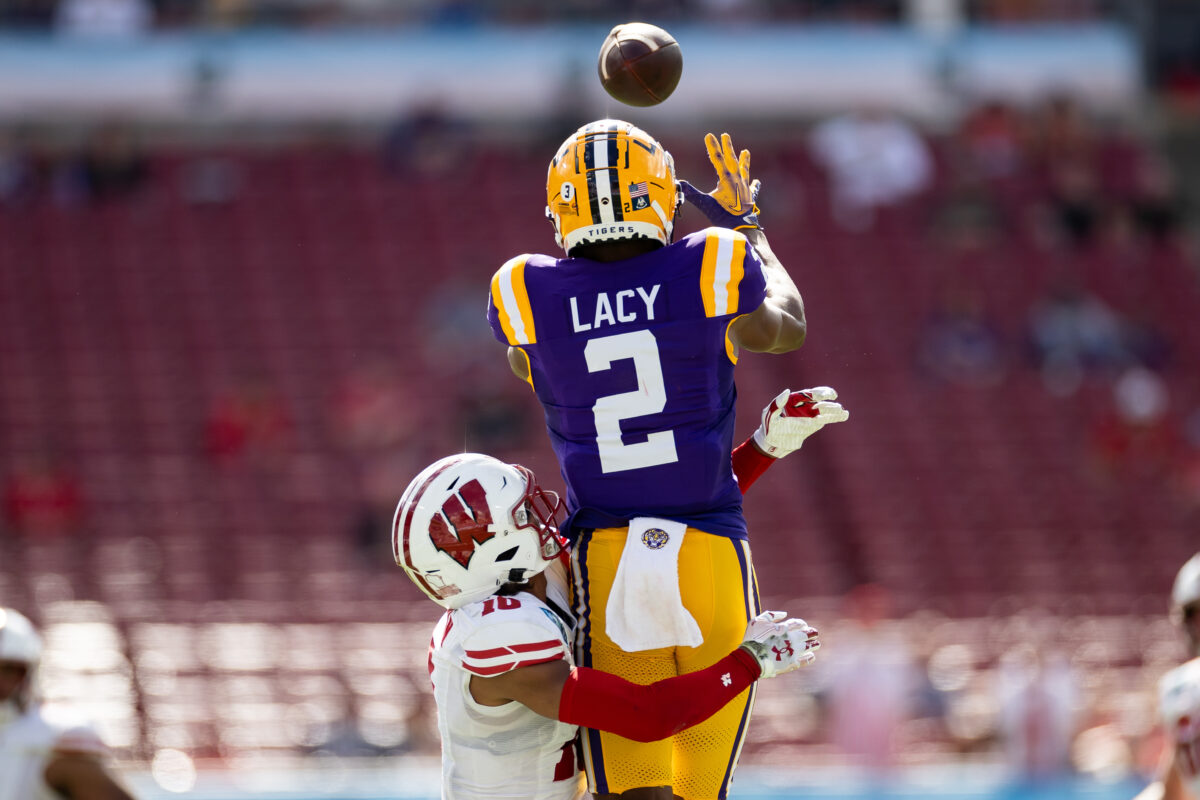 LSU’s receiver group near the top of CBS Sports rankings for 2024