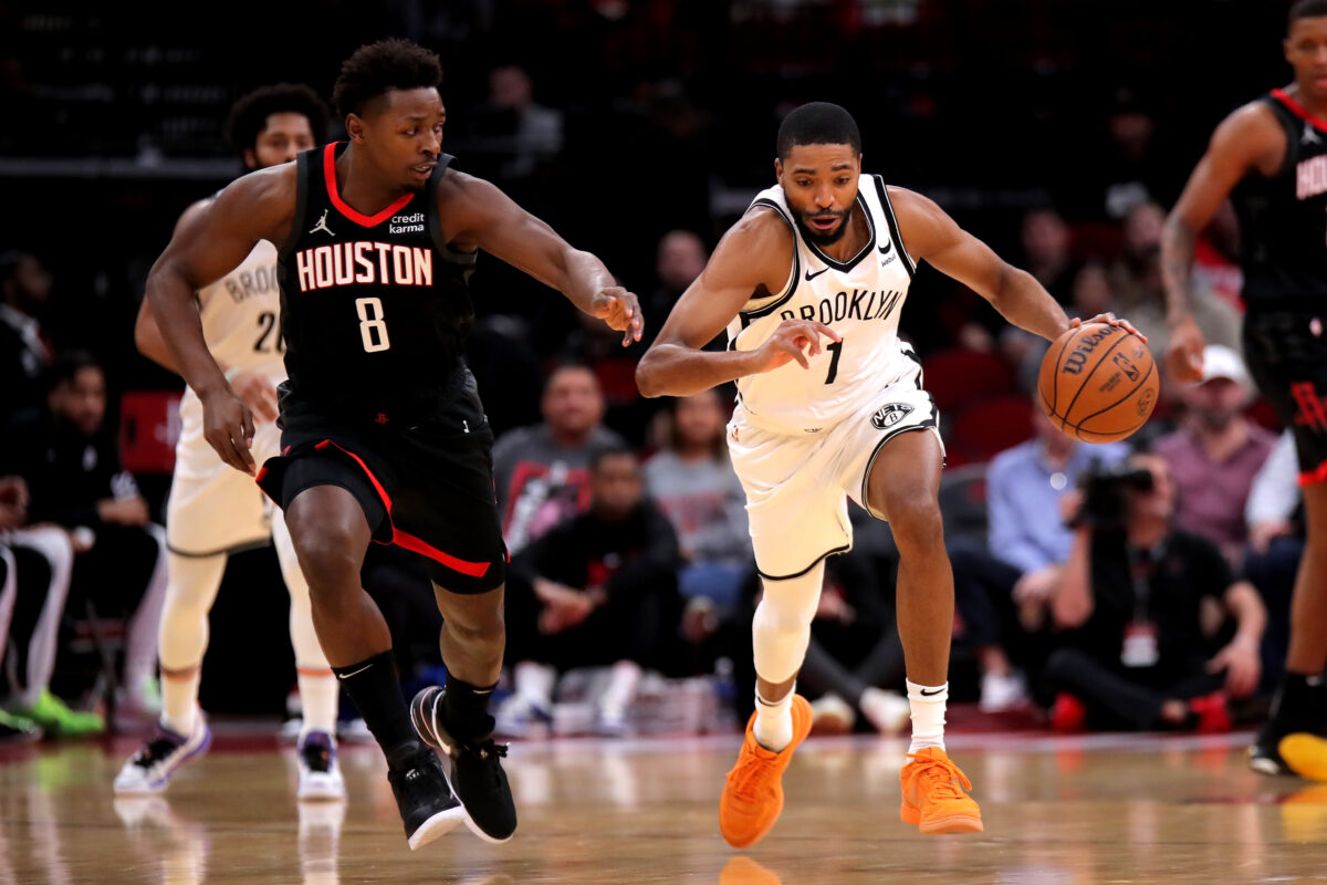 Report: Rockets open to trading 3rd overall pick to Nets for Mikal Bridges