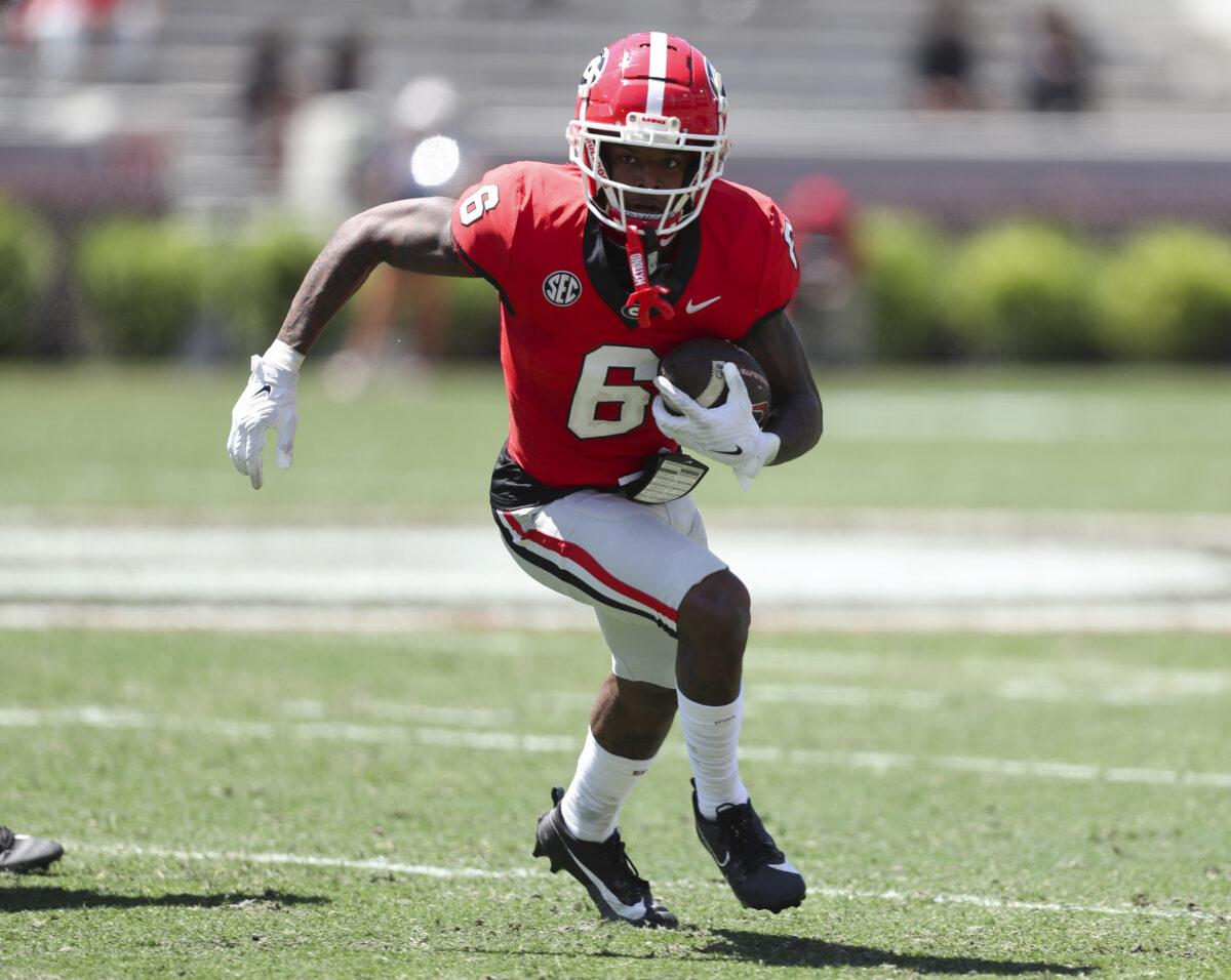 Georgia WR named an underrated 2025 NFL draft prospect
