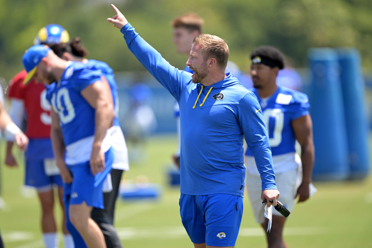 Sean McVay shares honest take on NFL’s dramatic kickoff change: ‘It’s going to be wild’