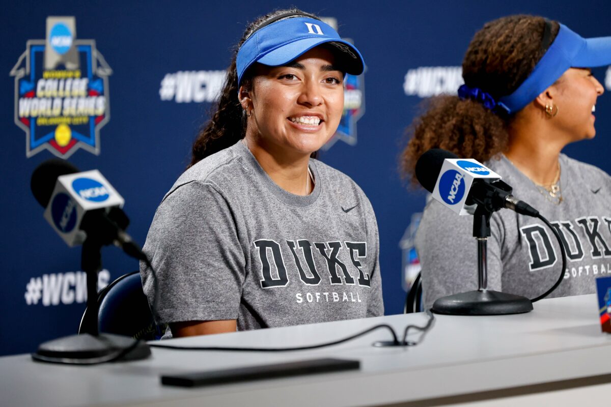 Duke softball star Gisele Tapia writes emotional reflection as collegiate softball career ends