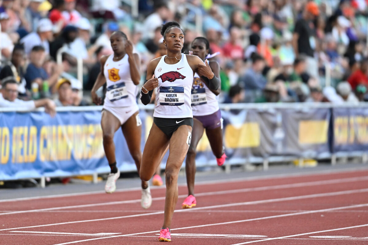 Arkansas women doing what men couldn’t at NCAA Championships