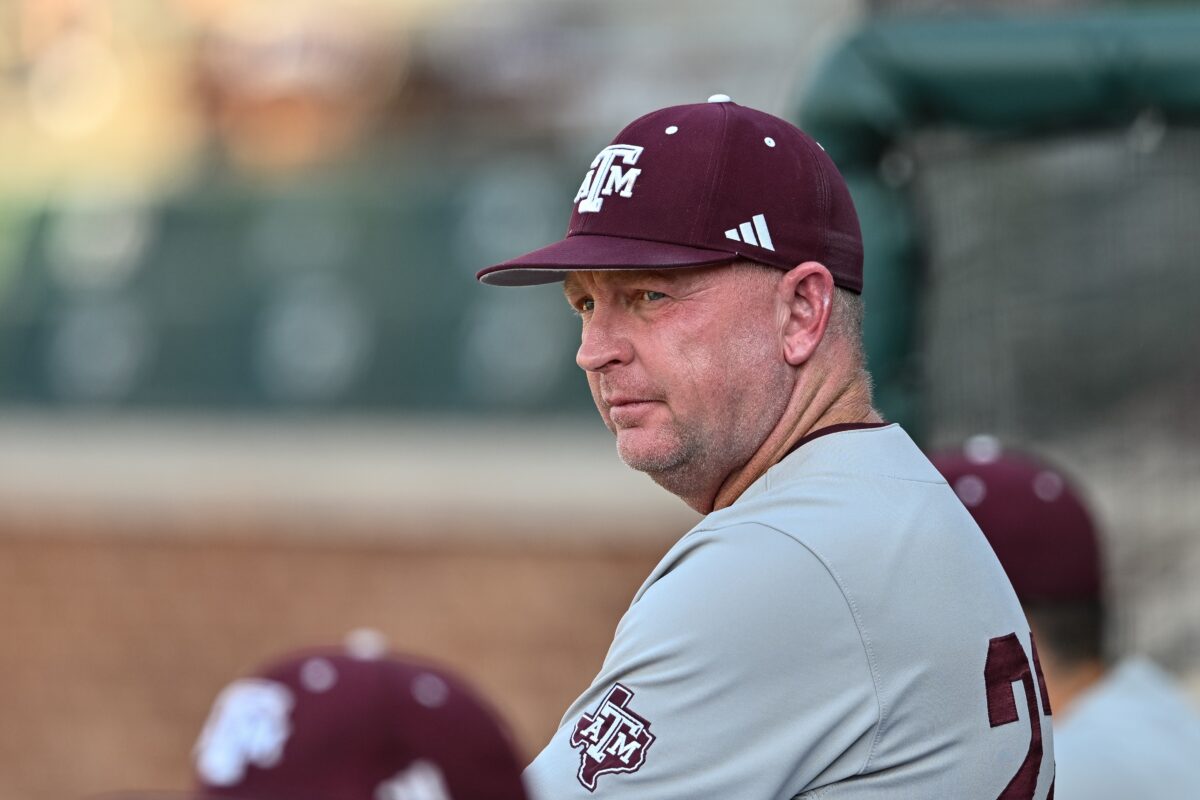 ‘Like hearing from your dad,’ Schlossnagle explains the value of Texas A&M’s CWS experience