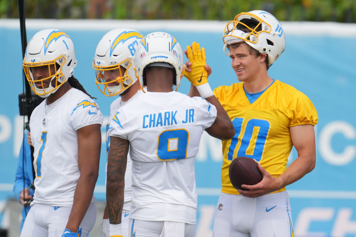 Justin Herbert on Chargers’ new-look wide receiver room: ‘That receiver group is special’