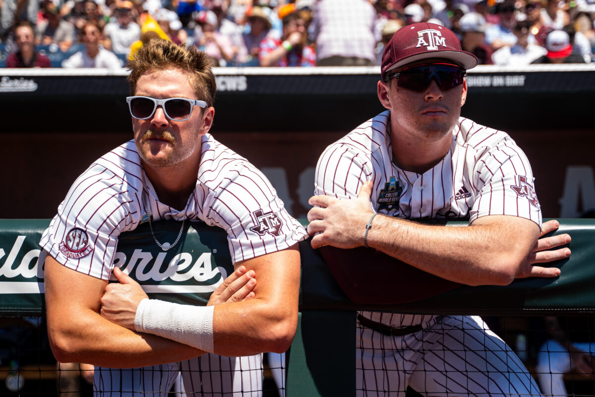 Best photos from Game 2 of the CWS finals between No. 3 Texas A&M and No. 1 Tennessee