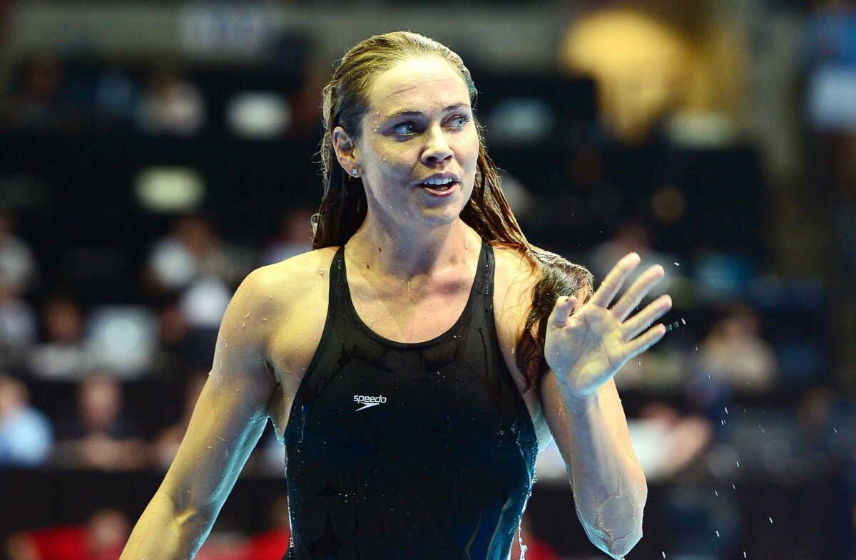 Olympic swimming icon Natalie Coughlin shares 3 pieces of advice for swimmers at 2024 U.S. trials