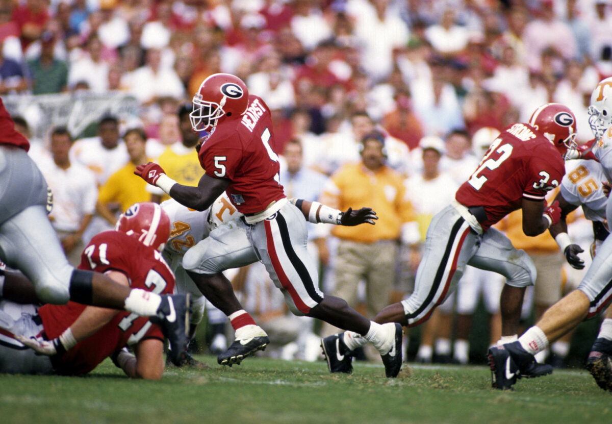 Two former Georgia players included on 2025 College Football Hall of Fame ballot