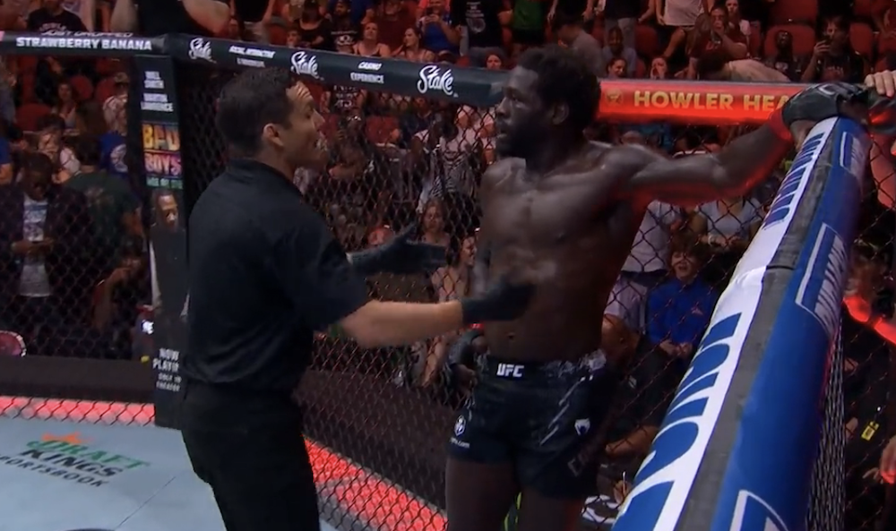 Jon Anik: Jared Cannonier would’ve been knocked out had Jason Herzog not intervened at UFC on ESPN 57
