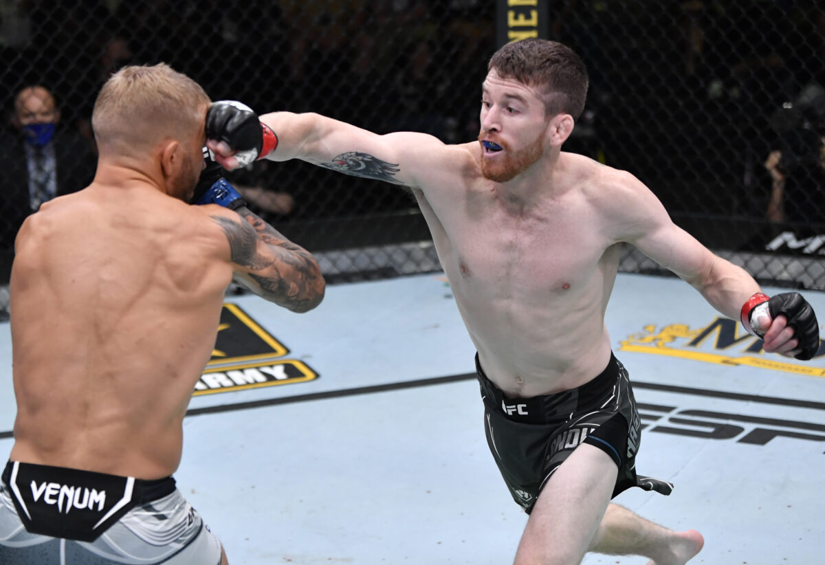 T.J. Dillashaw thinks Cory Sandhagen will be UFC champ if he tops Umar Nurmagomedov