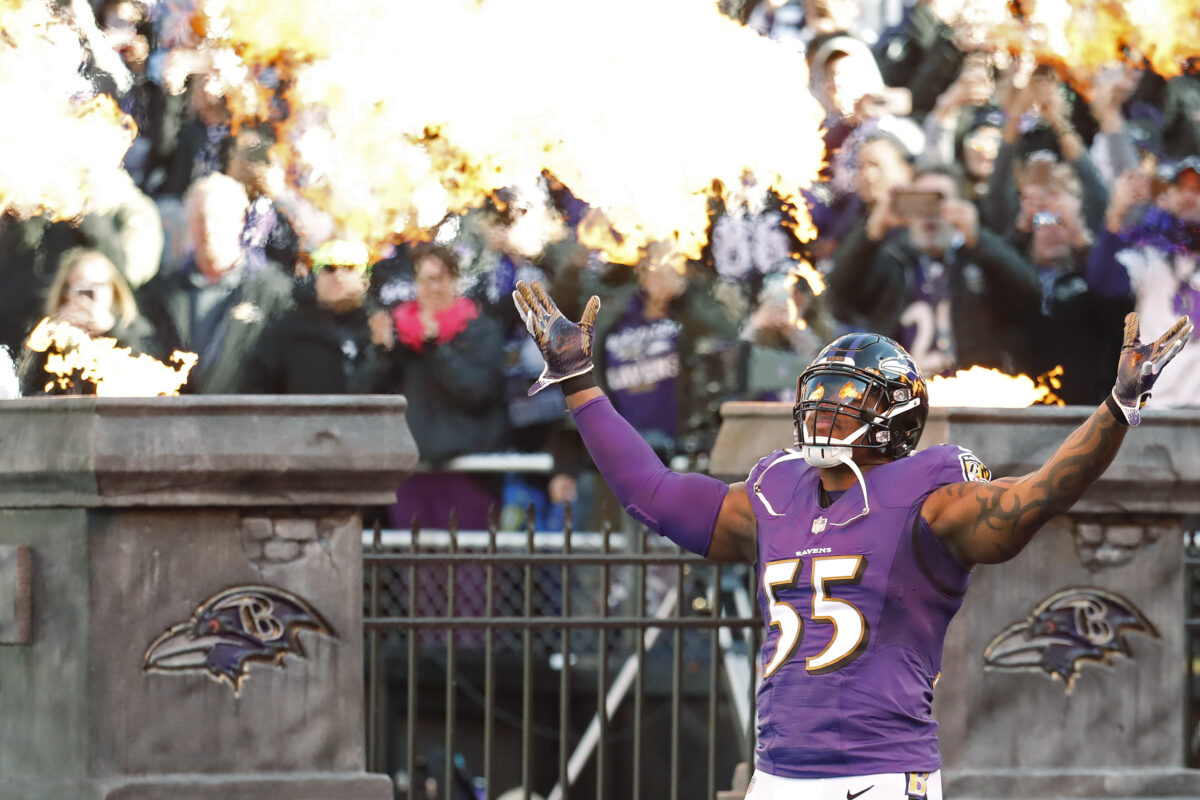 Terrell Suggs headlines a list of former Ravens on college football Hall of Fame ballot
