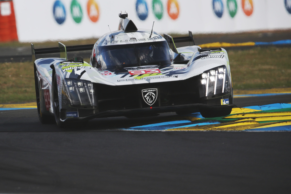 Peugeot times drying track right in opening Brazil WEC practice