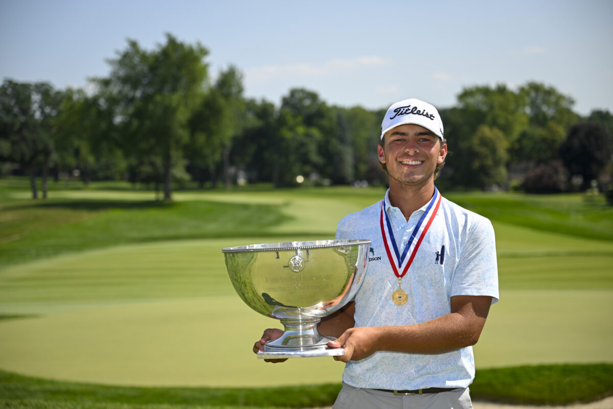 Son of PGA Tour player captures title at 2024 U.S. Junior Amateur at Oakland Hills