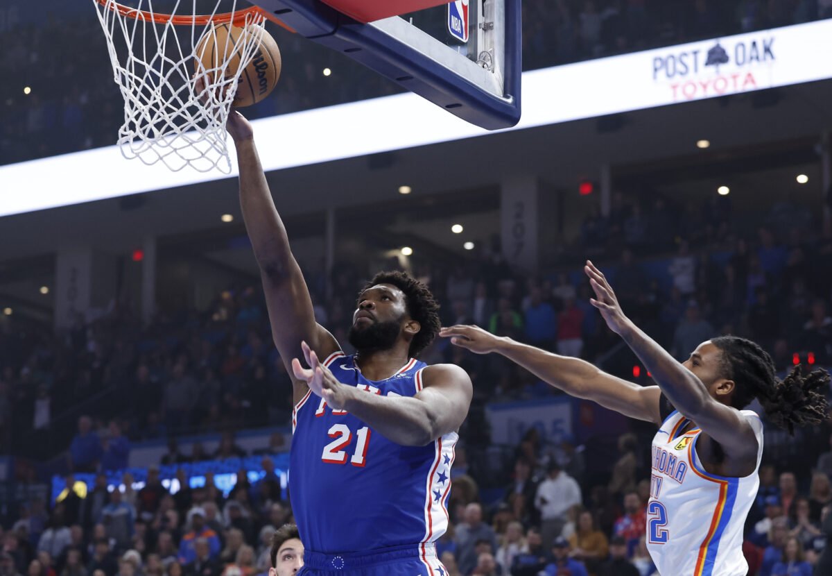 Sixers star Joel Embiid dons Team USA jersey as camp gets underway