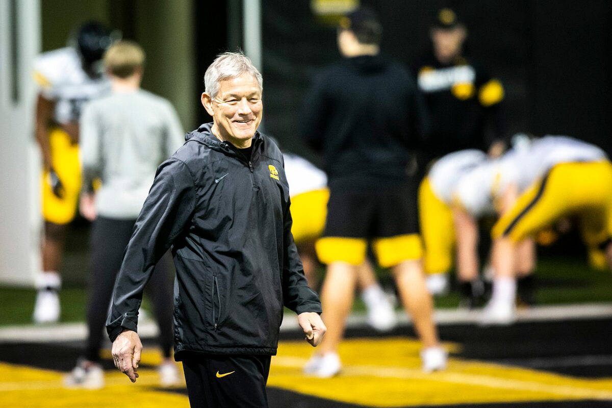 Kirk Ferentz comments on Colorado Rockies drafting Brody Brecht