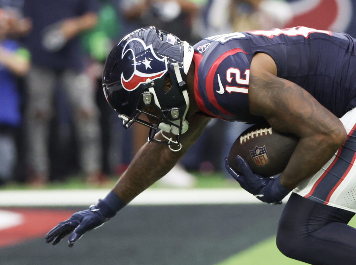 3 Texans are currently in the top 40 in fantasy football average draft position