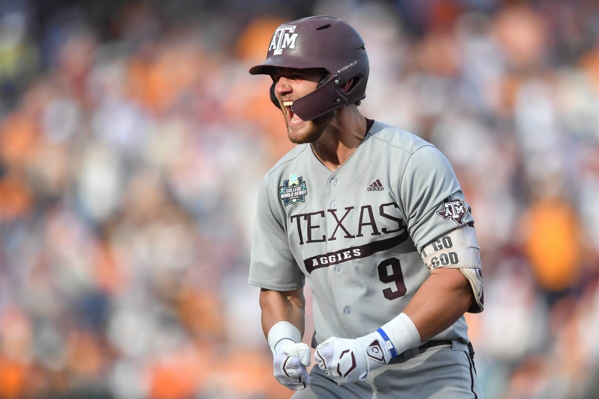 Aggies third baseman Gavin Grahovac shares message for 12th Man while playing for Team USA