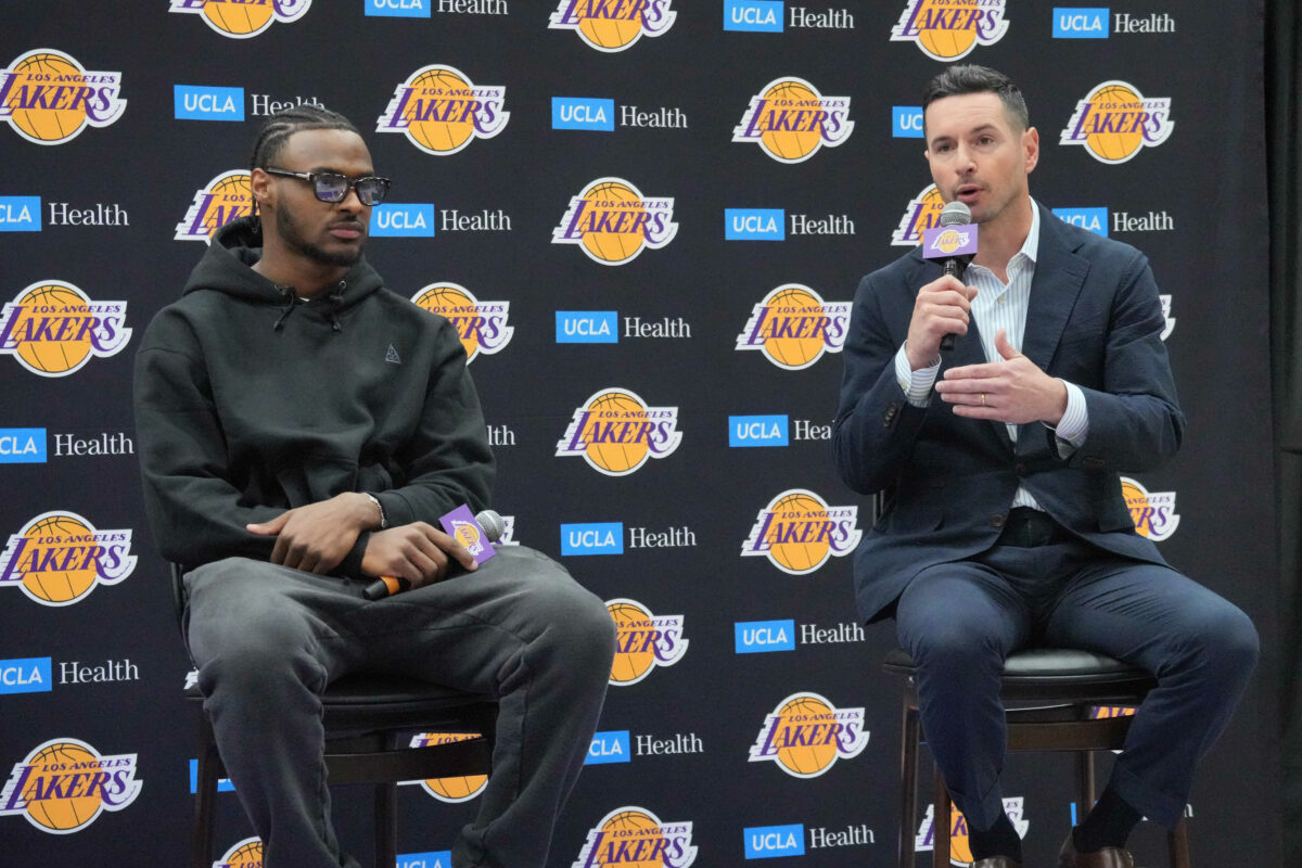 Lakers’ JJ Redick on Bronny James: ‘Bronny has earned this through hard work’