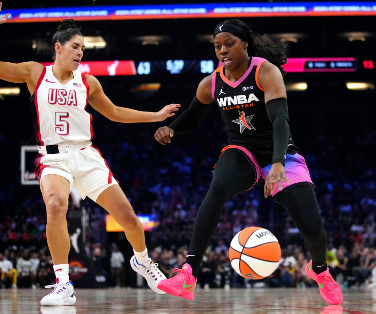 Notre Dame and USC helped WNBA All-Stars upset Team USA