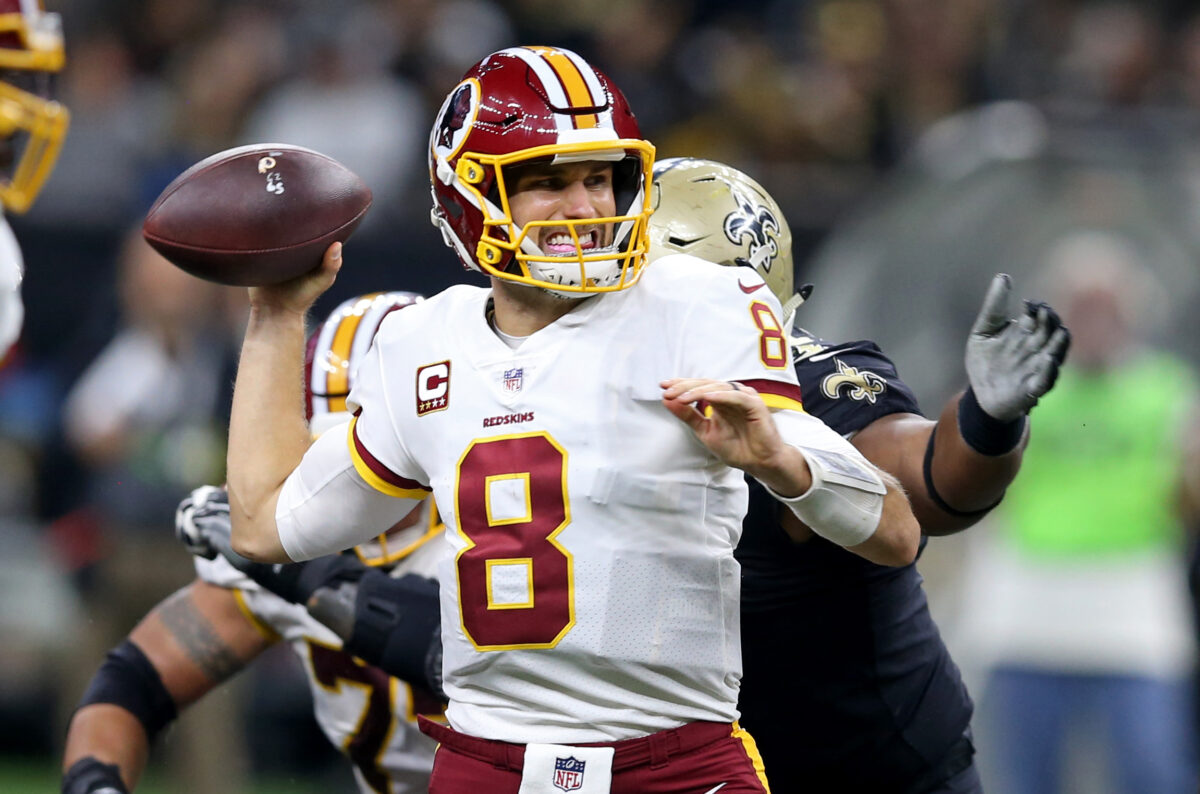 Former Washington QB Kirk Cousins trying to be a good ambassador