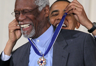 Former President Barack Obama honors Bill Russell’s 2nd Hall of Fame induction