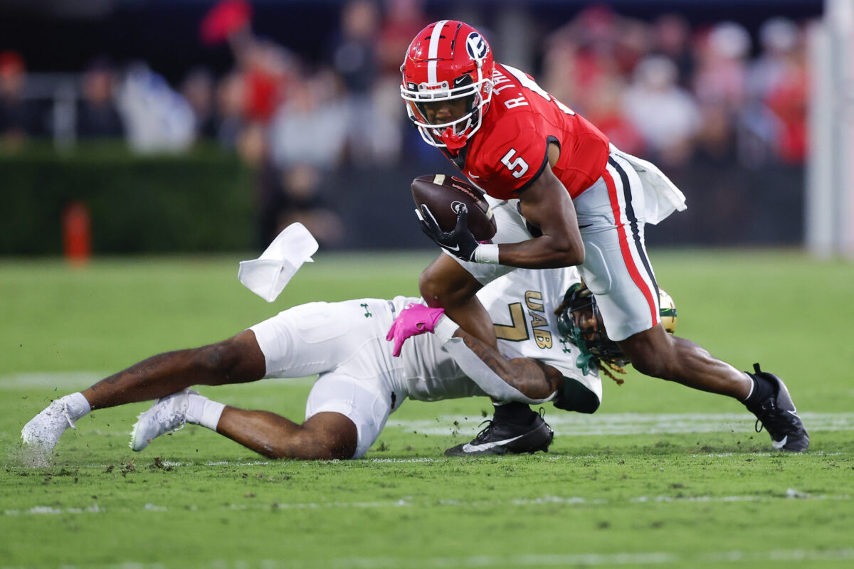 Georgia football WR dismissed from team