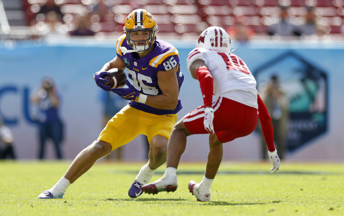 LSU’s tight end room continues to trend up with 2025 recruiting class