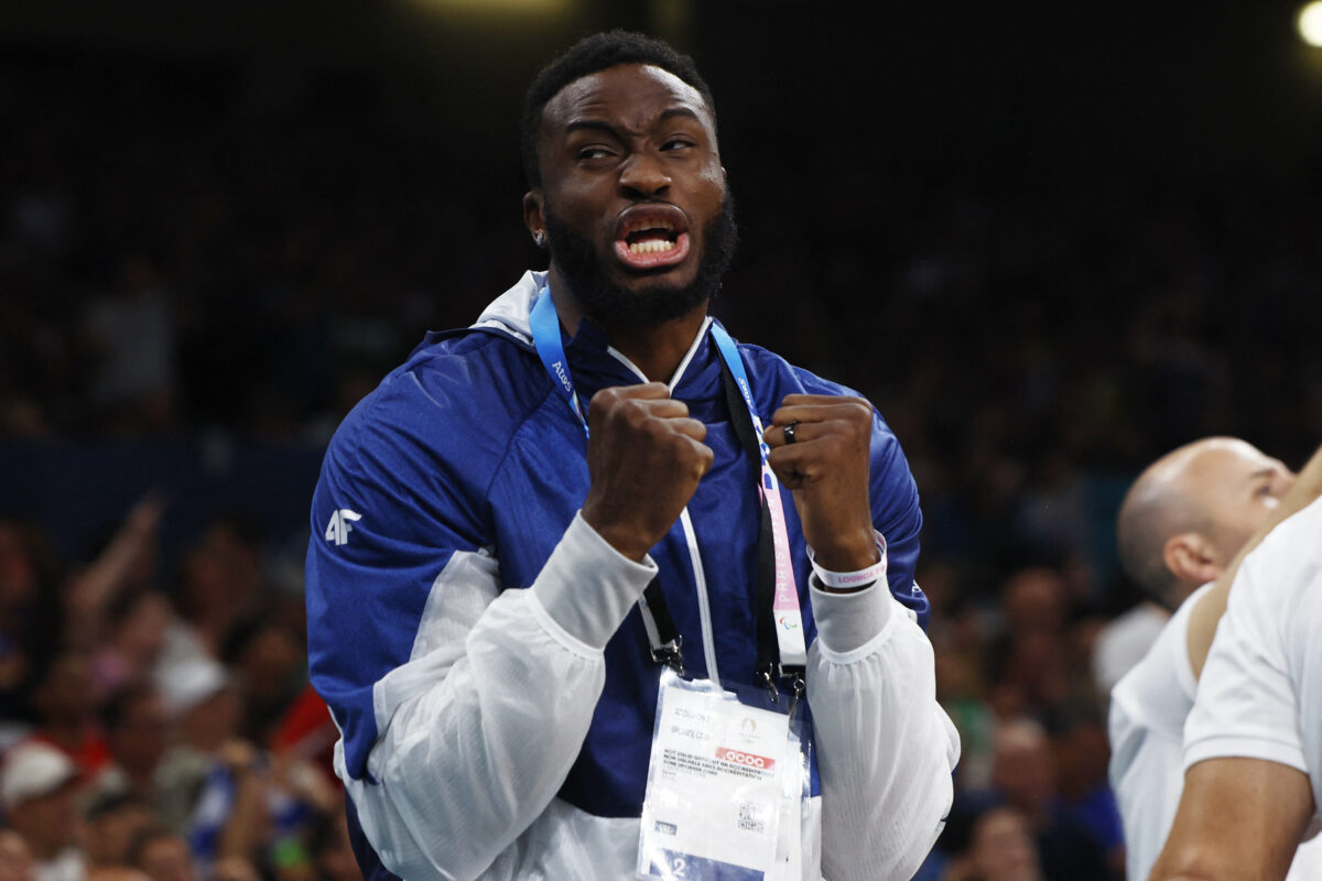 Giannis Antetokounmpo inspired the best reaction from his brother Thanasis during Greece’s Olympic win