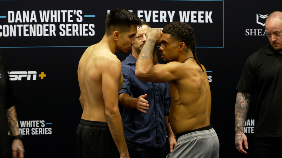 Photos: Dana White’s Contender Series 67 weigh-ins and faceoffs