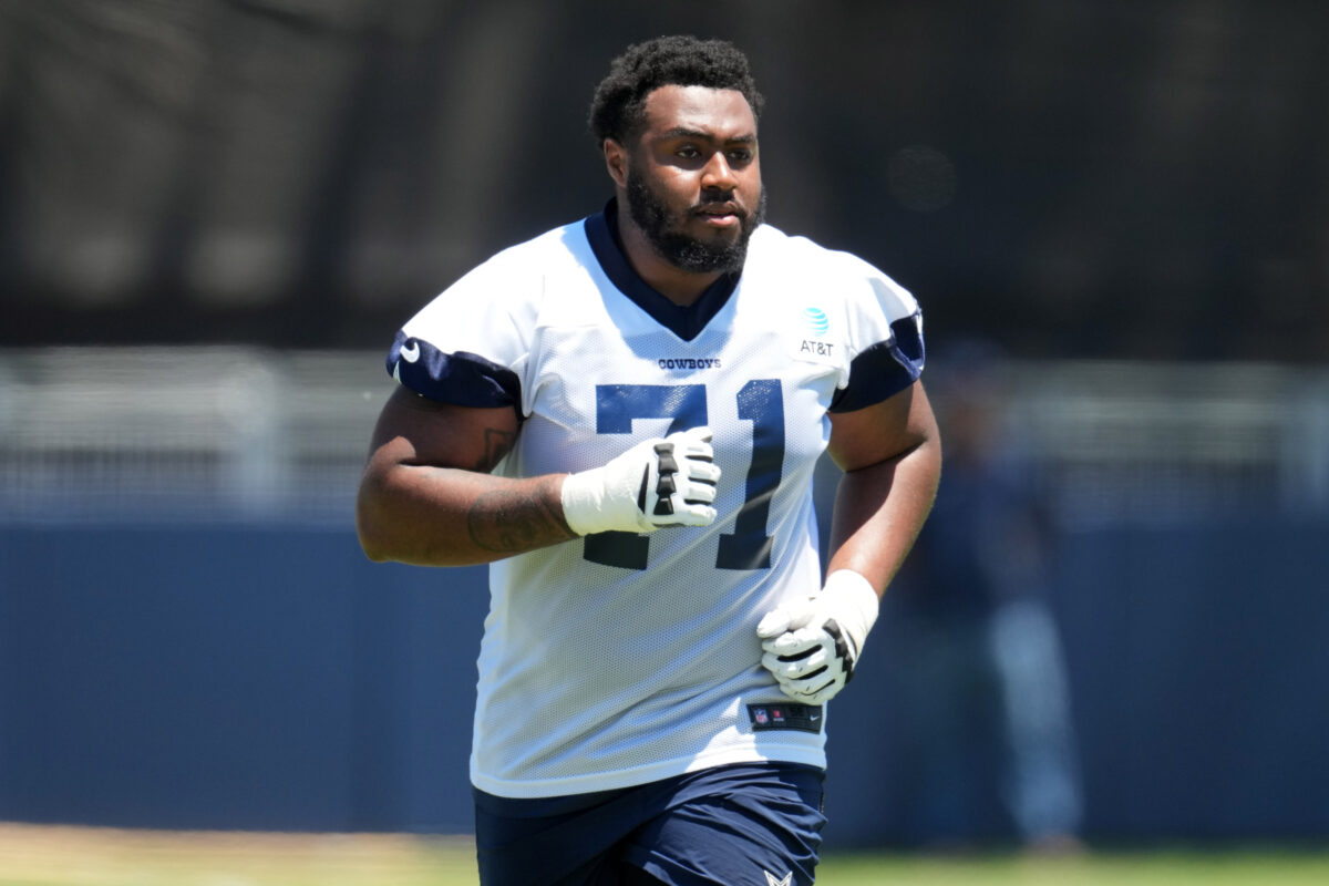 Cowboys LT Chuma Edoga ruled out with foot injury