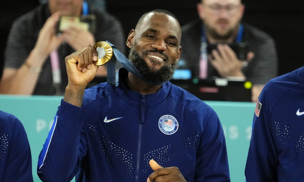 Which of LeBron James’ three Olympic gold medals does he love most?