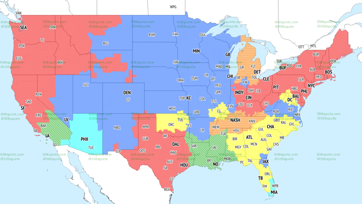 Dolphins vs. Cardinals broadcast map: Where will the game be on TV?