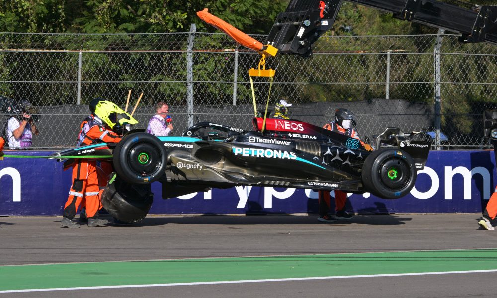 Mercedes ‘on the back foot’ with cost cap after crashes