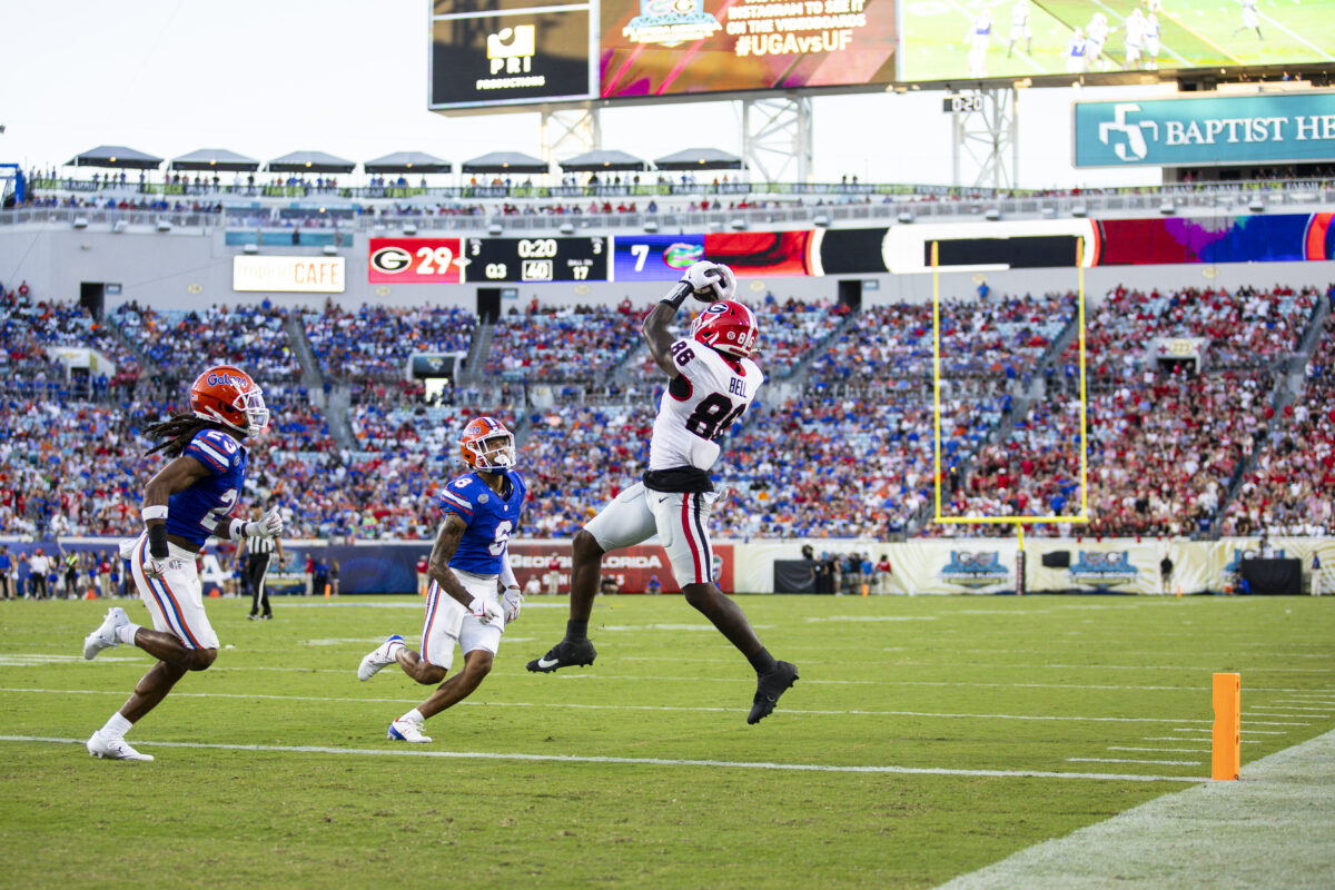 TV, kickoff time set for Georgia vs. Florida game