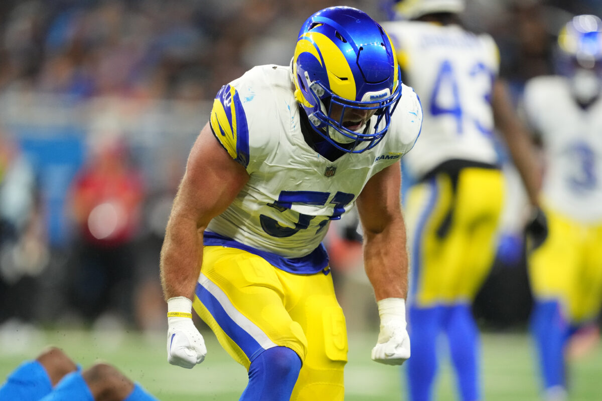 Rams place LB Troy Reeder on IR with hamstring injury