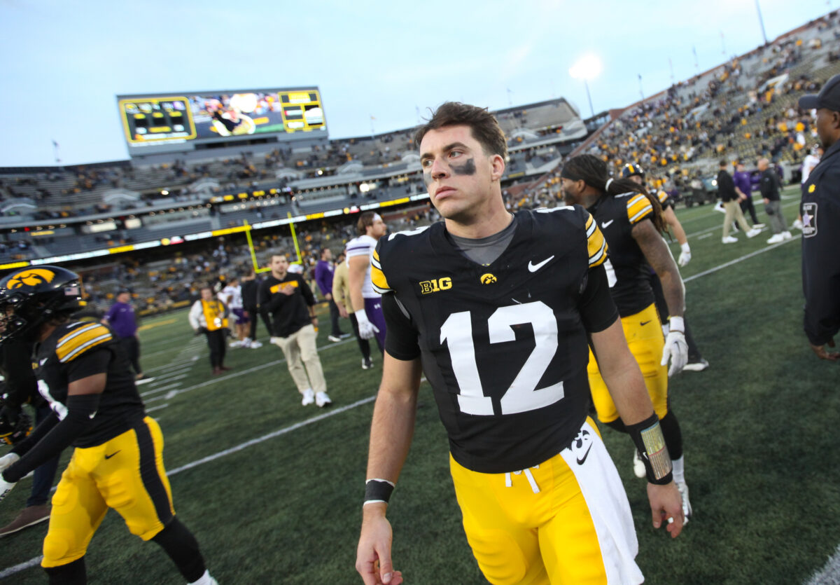 Iowa pushes back against idea of Cade McNamara ‘demotion’