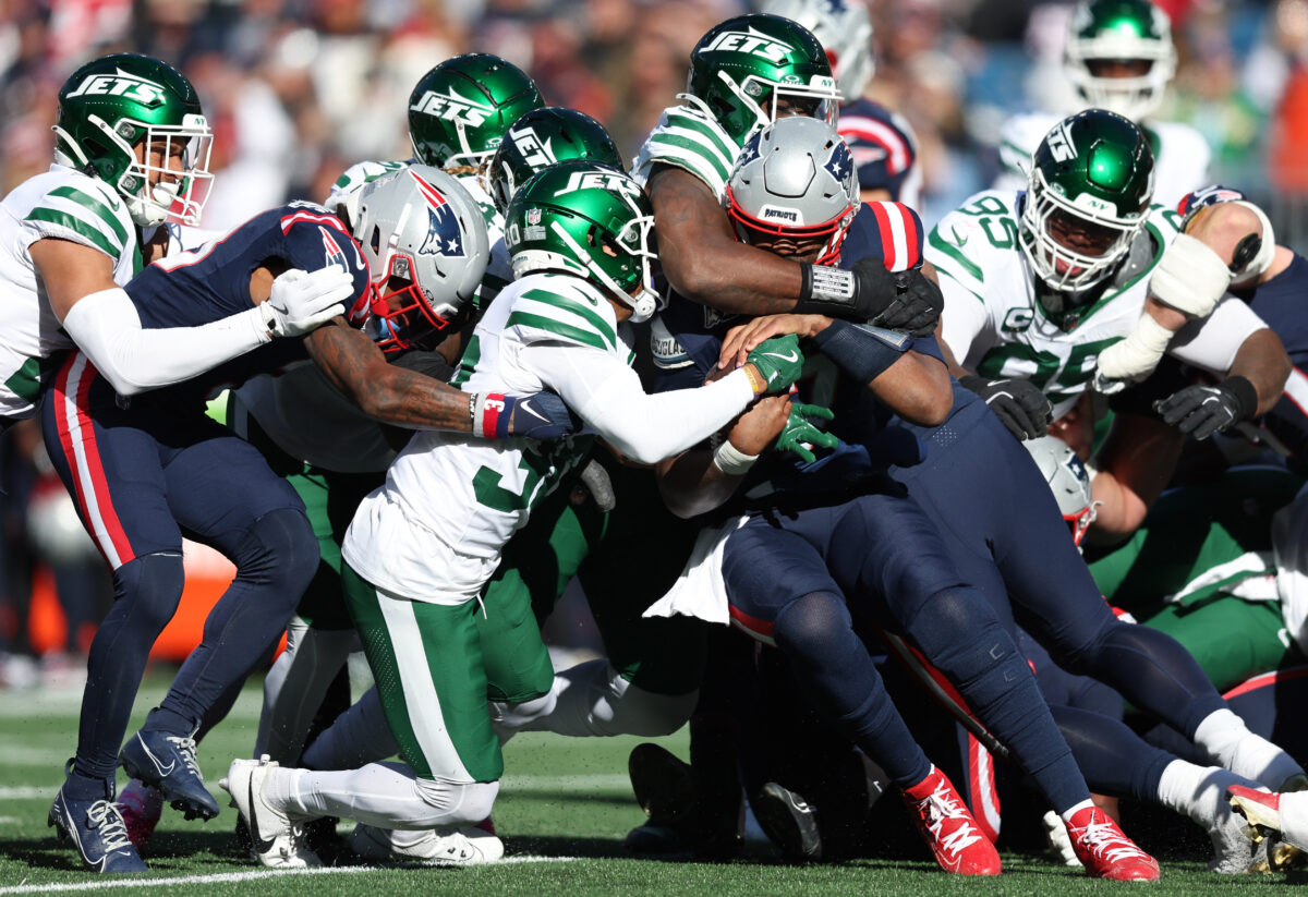 Jets snap counts: Depth chart breakdown at Patriots