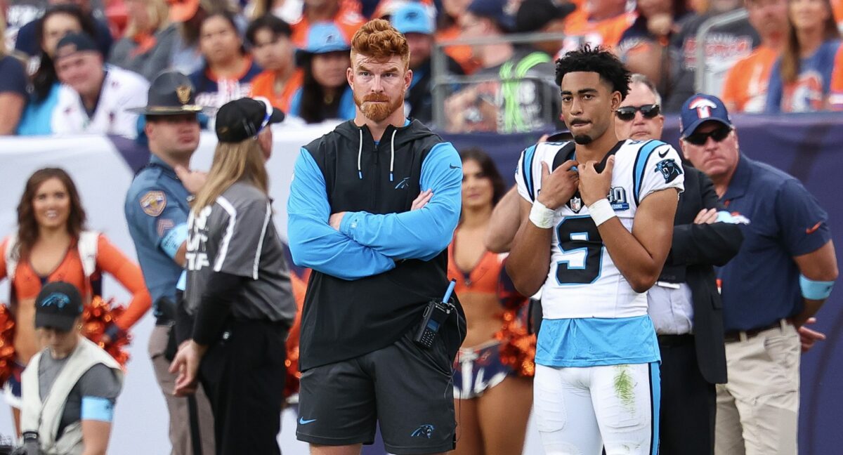 Panthers name their starting QB for Week 9 matchup vs. Saints