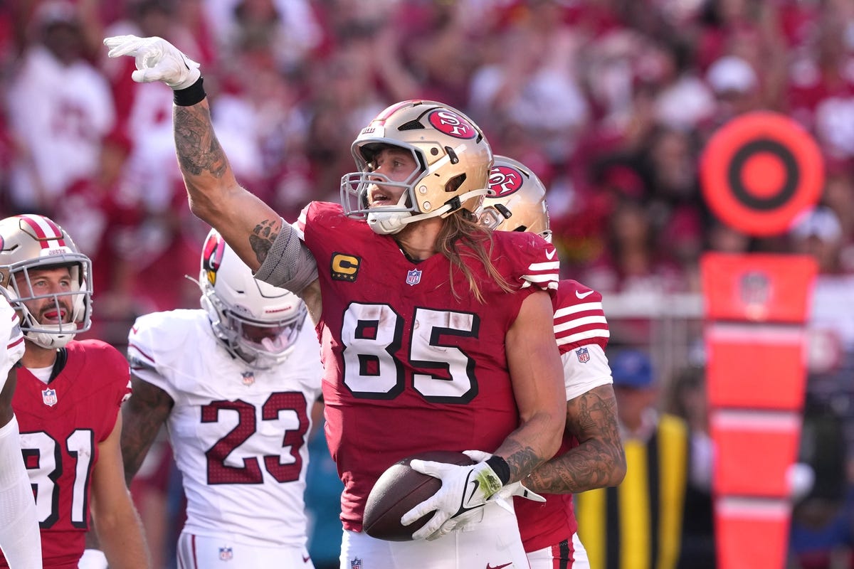 Is George Kittle playing this week? Injury updates for 49ers TE