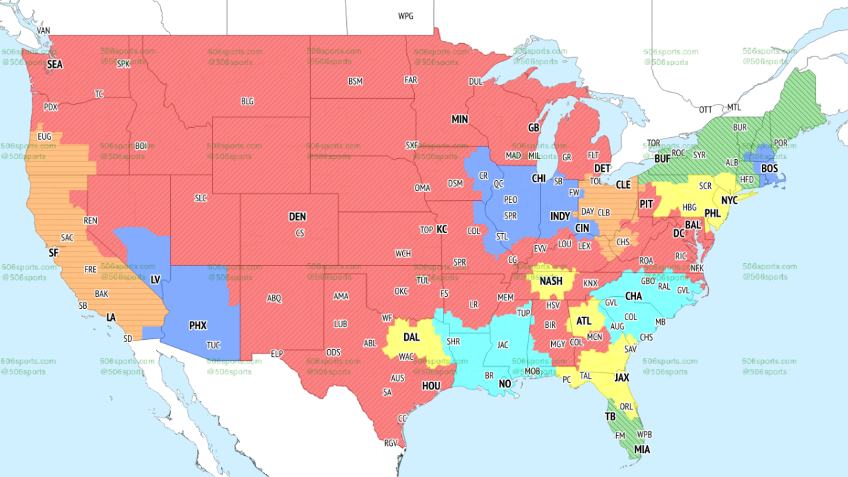 Broncos vs. Ravens broadcast map: Will the game be on TV?