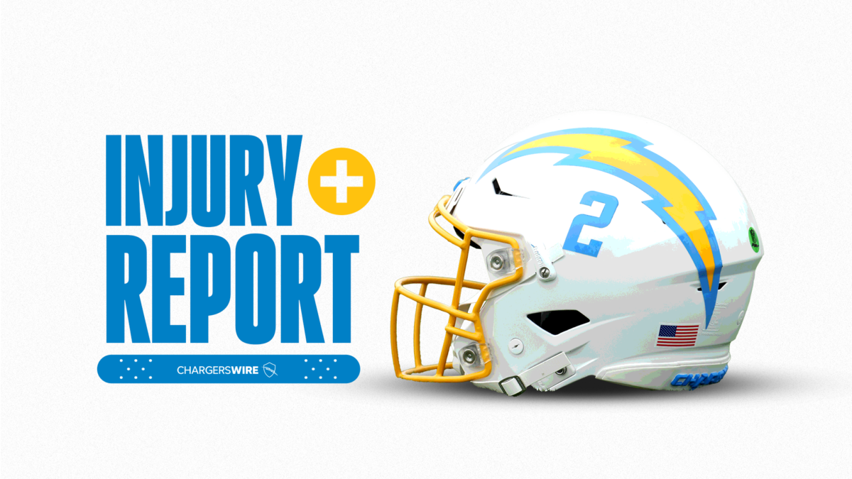 Chargers’ first injury report ahead of Week 9 vs. Browns