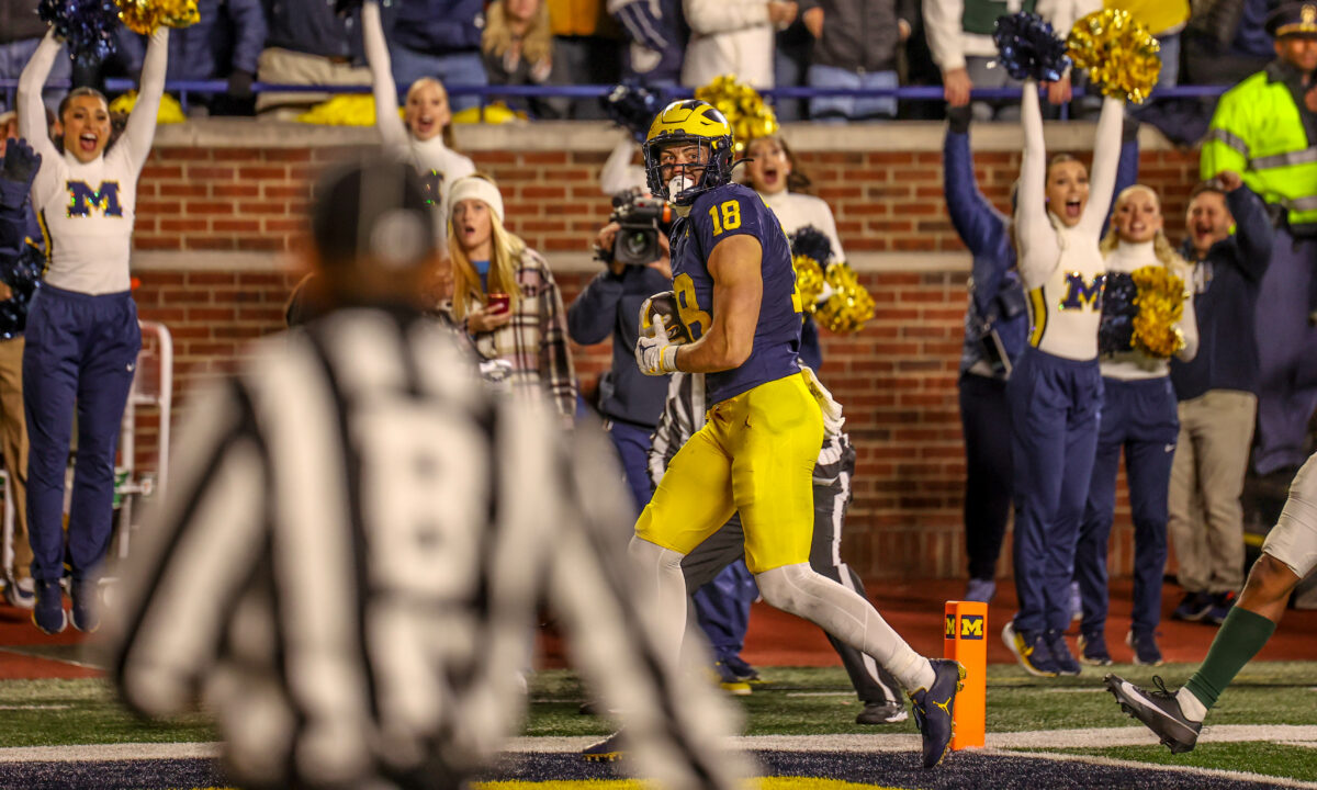 Colston Loveland after beating MSU: ‘Lil’ bro stay doing lil’ bro things’