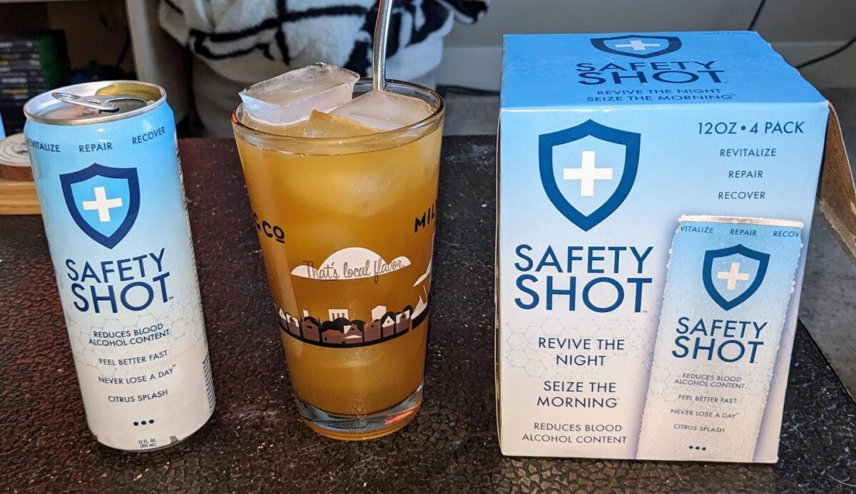 Safety Shot is the most vile stuff I’ve ever drank